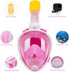 Picture of FULL FACE SNORKEL ADULT L/XL PINK